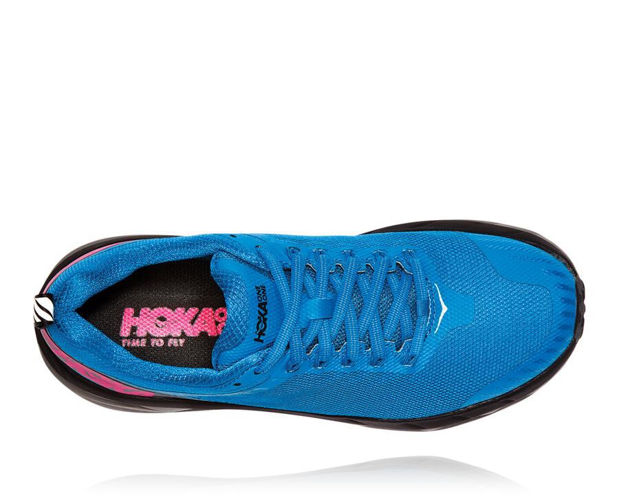 Tenis Trail Hoka One One Feminino Azuis - Challenger Atr 5 - 928-NHSCOB